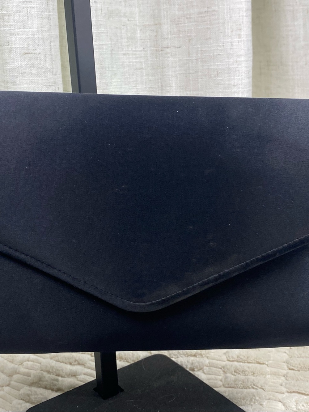 Vintage 1980s Nordstrom 100% Pure Silk Evening Clutch with Original Mirror - Picture 13 of 13